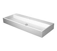 Duravit Vero Air lavabo 2350120070 blanc, 120x47cm, sans trou pour robinetterie, sans trop-plein