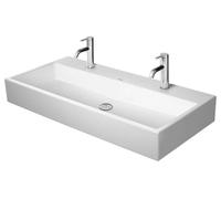 Duravit Vero Air - Double-lavabo 100x47 cm, sans trop-plein, avec trou pour robinetterie, blanc 2350100043
