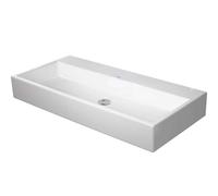 Duravit Vero Air lavabo 2350100070 blanc, 100x47cm, sans trou pour robinetterie, sans trop-plein