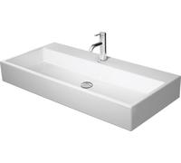 Duravit Lavabo Vero Air 100x47 cm rectangulaire avec 1 trou pour robinet rectifié Blanc 2350100071
