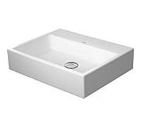 Duravit Lavabo Vero Air 60x47 cm, sans trop-plein, sans trou de robinetterie, blanc 2350600070