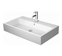 Duravit Vero Air lavabo 2350800028 blanc, 80x47cm, sans trou pour robinetterie, avec trop-plein