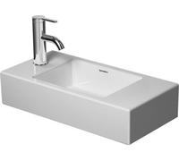 Duravit Lavabo Vero Air 50×25 cm pour meuble, perçage pour robinet à gauche, blanc 0724500009
