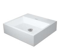 Duravit Vero Air lavabo 2350500070 blanc, 50x47cm, sans trou pour robinetterie, sans trop-plein