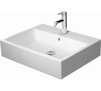 Duravit Vero Air Aufsatzbecken sol 2352600000 60x47cm, avec trop-plein, plate-forme trou robinet, avec trou robinet, blanc