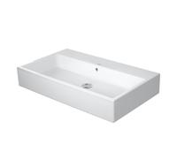 Duravit Lavabo Vero Air 80 x 47 cm sans trou pour robinetterie avec trop-plein Blanc 2350800060
