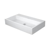 Duravit Vero Air lavabo 2350800070 blanc, 80x47cm, sans trou pour robinetterie, sans trop-plein