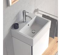 Duravit Lavabo Vero Air 45x35 cm rectangulaire pour meuble blanc brillant 0724450000