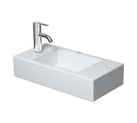 Duravit Lavabo Vero Air 50×25 cm pour meuble, perçage pour robinet à gauche, blanc 0724500009