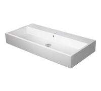 Duravit Vero Air lavabo 2350100028 blanc, 100x47cm, sans trou pour robinetterie, poli