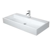 Duravit Lavabo Vero Air 100x47 cm rectangulaire avec 1 trou pour robinet rectifié Blanc 2350100071