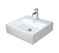 Duravit Vero Air lavabo 2350500027 blanc, 50x47cm, avec trou pour robinetterie et trop-plein