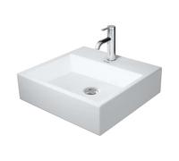 Duravit Vero Air - Meuble lavabo 50x47 cm, sans trop-plein, avec 1 trou pour robinetterie, blanc 2350500071