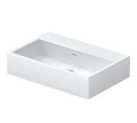 Duravit - Meuble lavabo Vero Air 60x40 cm blanc sans trop-plein sans trou de robinetterie