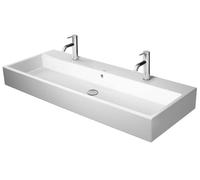 Duravit Vero Air - Meuble-lavabo double 120x47 cm, avec trop-plein, avec trou pour robinetterie, blanc 2350120026