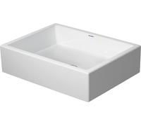 Duravit Vero Air Aufsatzbecken sol 23515000001 50x38cm, sans trou pour robinetterie, sans trop-plein, sans rangée de trous pour robinetterie, blanc WonderGliss