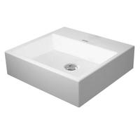 Duravit Vero Air - Vasque 50x47 cm, sans trop-plein, sans trou de robinetterie, blanc 2352500070