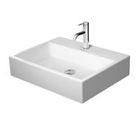 Duravit Lavabo Vero Air 2352600041 – 60x47 cm à poser, sans trop-plein, 1 trou – Blanc