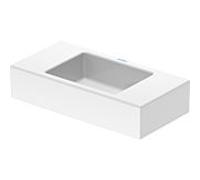 Duravit Lavabo Vero Air 072x4500000 50x25 cm rectangulaire pour meuble blanc brillant sans trop-plein