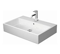 Duravit Lavabo Vero Air 2350700000 70 x 47 cm pour meuble blanc, 1 trou, trop-plein