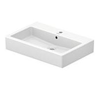 Duravit Vero lavabo 04547000271 70 x 47 cm, avec trou pour robinet, blanc, wondergliss