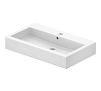 Duravit Lavabo Vero 0454800000 80x47 cm, 1 trou et trop-plein, blanc brillant