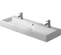 Duravit Vero lavabo 120x47 cm rectangulaire classique-de meuble blanc brillant 0454120026