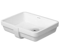 Duravit Vero lavabo 43x31.5 cm rectangulaire sous plan blanc brillant 0330430000