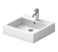 Duravit Vero lavabo 50x47 cm avec 1 trou de robinetterie blanc 0454500027