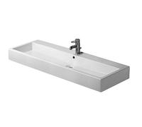 Duravit Lavabo Vero 0454120027 120x47 cm blanc brillant WonderGliss 1 trou