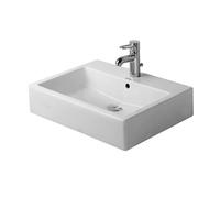 Duravit Vero - Vasque 50x47 cm, avec un trou pour robinet, avec WonderGliss, blanc alpin 04525000001