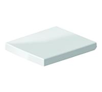 Duravit Abattant WC Vero 0067690000 – fermeture amortie, charnières acier inoxydable, blanc