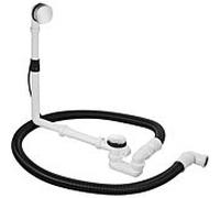 Duravit vidange / trop-plein 790291000001000 Quadroval, pour baignoires sur pied, chromé