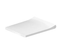 Duravit Design Classics WC - Siège Viu 0021110000 sans mécanisme de fermeture en douceur, charnières en acier inoxydable, amovible, blanc