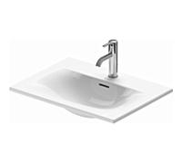 Duravit Viu bassin encastré 0385600000 1 trou de coulée, blanc , 60x45cm, avec trop - plein, sans trou de coulée
