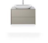Duravit Viu bassin de la tour 23.586.000.001 de 60x43cm, blanc Wondergliss, sol, sans trou du robinet, sans trop - plein, sans trou de coulée
