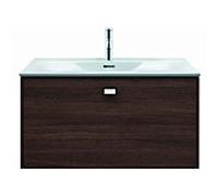 Duravit Viu meuble lavabo 2344830000 83x49cm, blanc, avec trou pour robinet 2000 , avec trop-plein, avec plateforme pour robinet