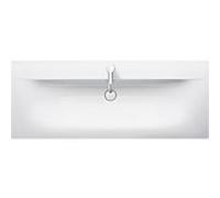 Duravit Viu meuble lavabo 234412, 1230 mm, avec trop-plein, avec banc à trou pour robinet, 1 trou pour robinet, 2344120000, Couleur: Blanc