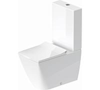 Duravit Viu stand- WC combinaison 21910900001 blanc WonderGliss, 35x65cm, 4,5 l, sans monture, blanc