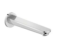 Bec déverseur pour baignoire Duravit Wave, saillie 202 mm, WA5240010010, Couleur: Chrome brillant