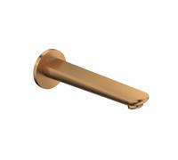 Duravit Bec déverseur pour baignoire Wave WA5240010004 Projection 202 mm Bronze brossé