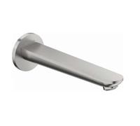 Duravit Wave - Bec pour baignoire, inox brossé WA5240010070