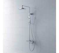 Duravit Wave Colonne de douche en applique avec mitigeur monocommande, WA4280007010,