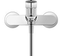 Duravit Wave mitigeur bain WA5230000010 apparent, inverseur à réarmement automatique, chromé