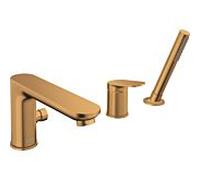Duravit Mitigeur pour bord de baignoire Wave WA5260000004 3 trous Bronze brossé