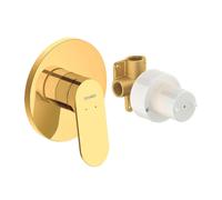 Duravit Wave - Mitigeur de douche encastré, avec corps d’encastrement, doré WA4210007034