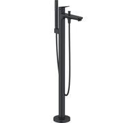Duravit Wave Mitigeur monocommandé pour bain au sol, saillie 225 mm, WA5250000046, Couleur: Noir Mat