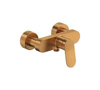 Duravit Mitigeur monocommandé de douche Wave WA4230000004 apparent bronze brossé saillie 78 mm
