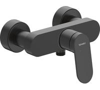 Duravit Wave mitigeur de douche murale noir WA4230000046