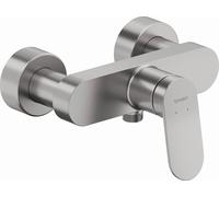 Duravit Wave Mitigeur monocommandé pour douche apparente, saillie 78 mm, WA4230000070, Couleur: acier inoxydable brossé